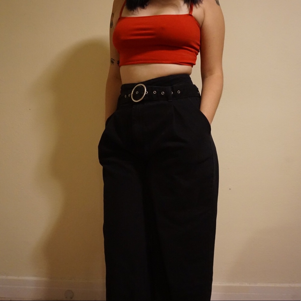 BDG black high waisted jeans